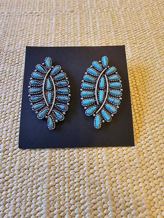 Cluster earrings